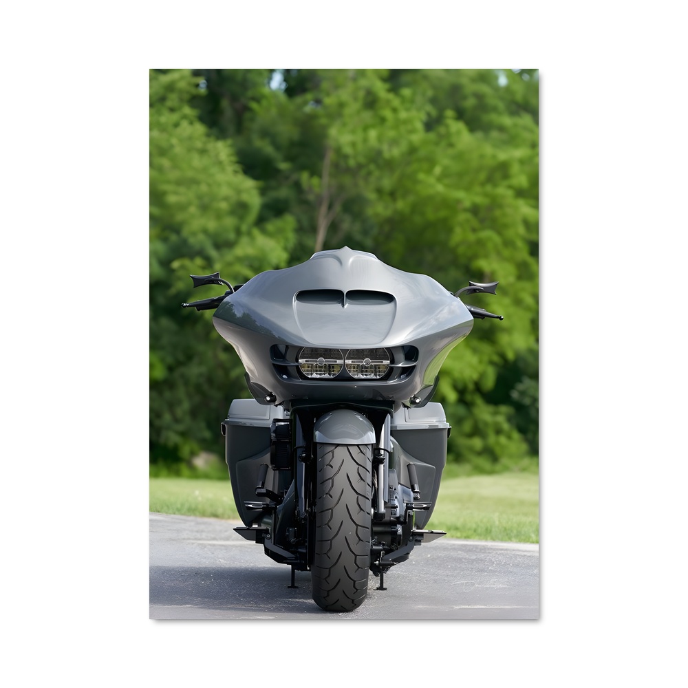 Poster Road glide élégant
